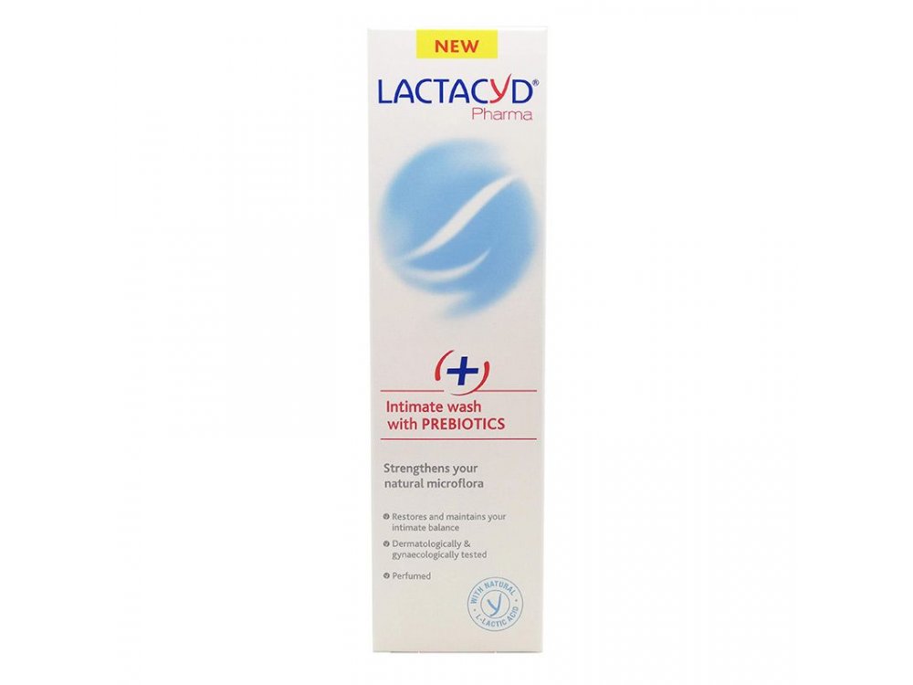 Lactacyd Intimate Wash with Prebiotics 250 ml, για την καθημερινή υγιεινή της ευαίσθητης περιοχής