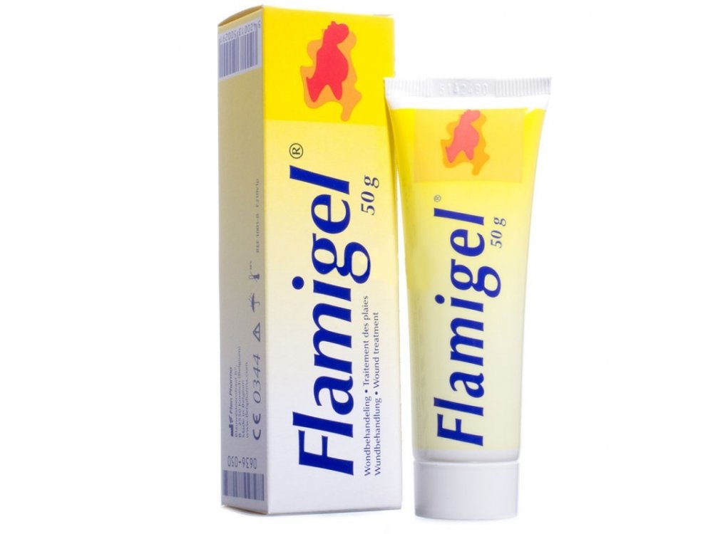 FLAMIGEL GEL Θεραπεία πληγών και εγκαυμάτων 50gr