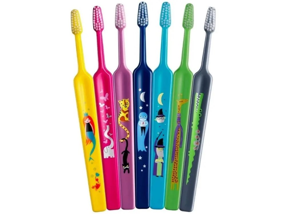 Tepe Kids Extra Soft Πολύ Μαλακή Οδοντόβουρτσα Για Παιδιά 3+ Eτών Σε Διάφορα Χρώματα, 1τμχ