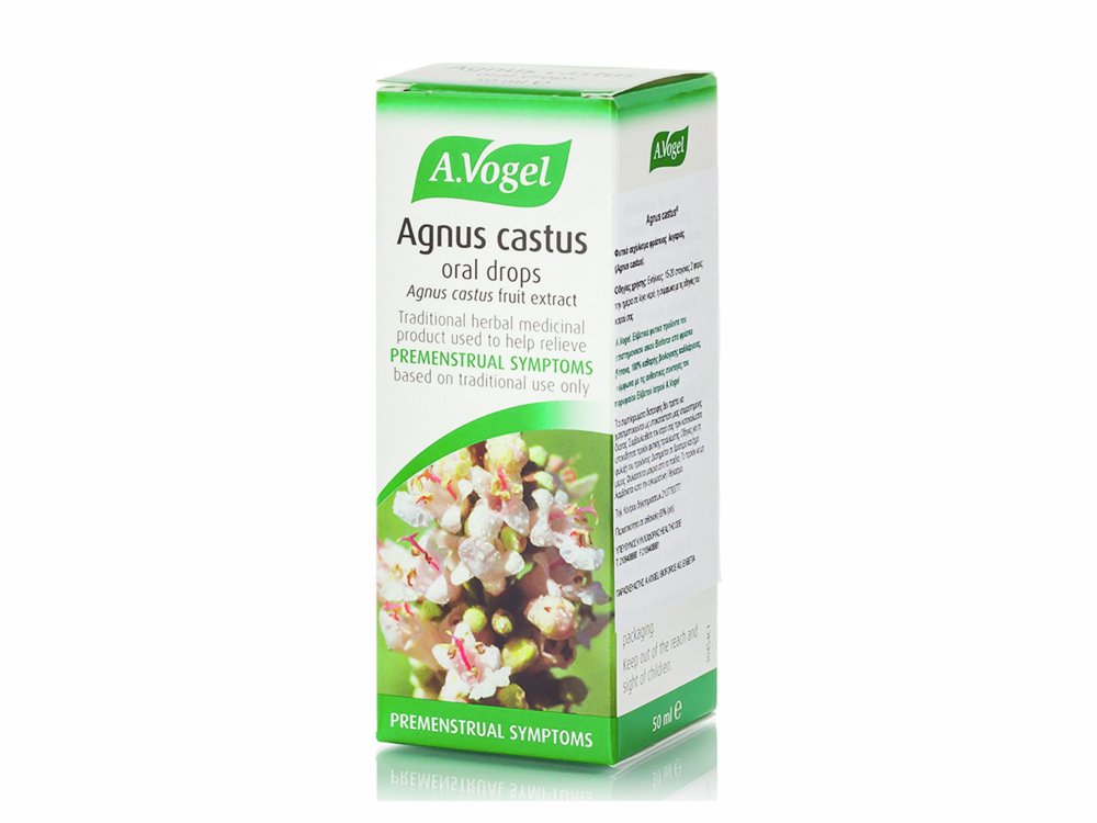 A.VOGEL Agnus Castus, Βάμμα Βιολογικής Λυγαριάς για Αποκατάσταση της Ορμονικής Ισορροπίας, 50ml