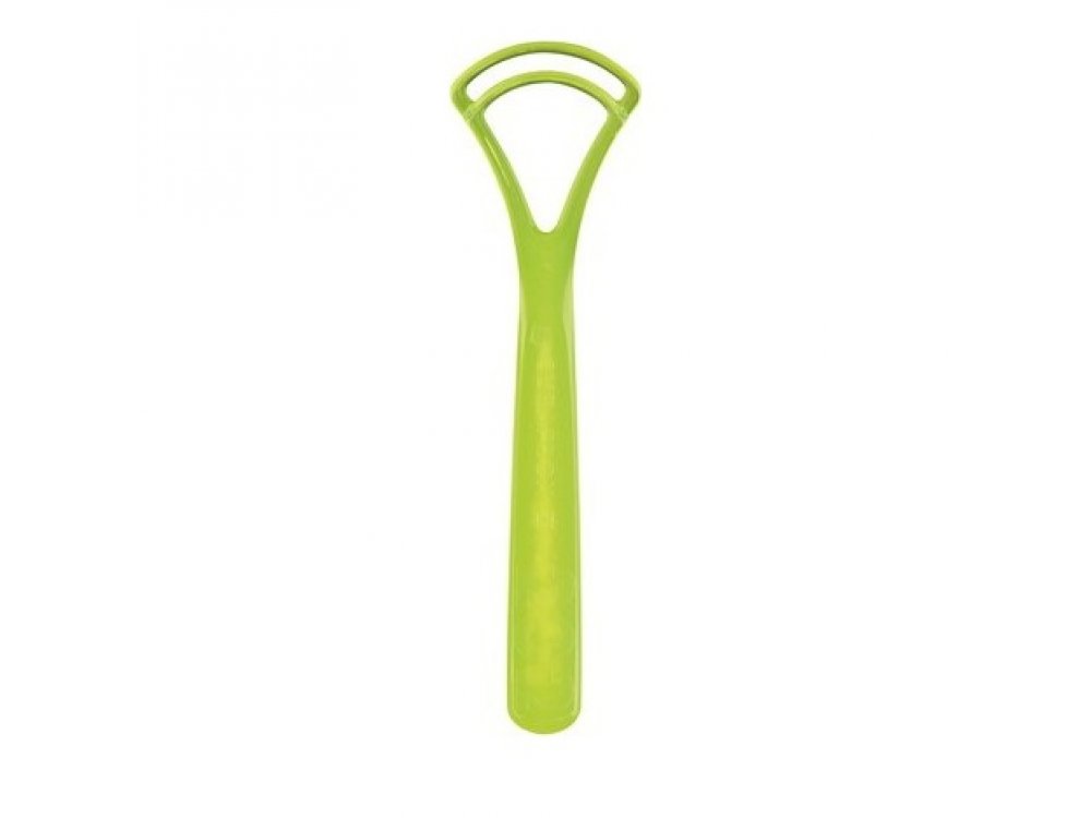 Curaprox Tongue Cleanser CTC 202 Καθαριστής Γλώσσας, Διπλή Ξύστρα, Πράσινη, 1τμχ