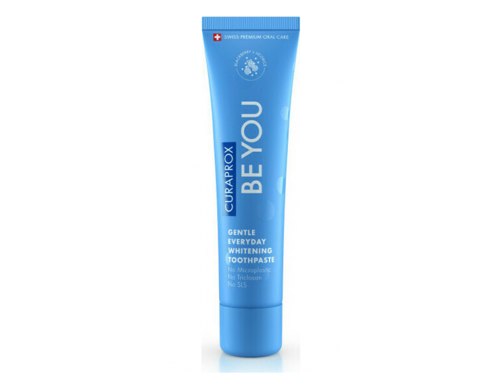 Curaprox Be You Toothpaste Blackberry & Licoric, Οδοντόκρεμα με Γεύση Βατόμουρο & Γλυκόριζα, 60ml