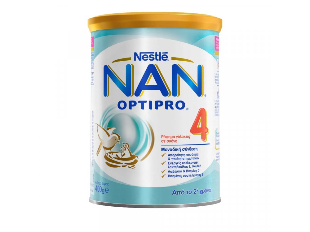 Nestle Nan Optipro 4 Ρόφημα Γάλακτος 400gr