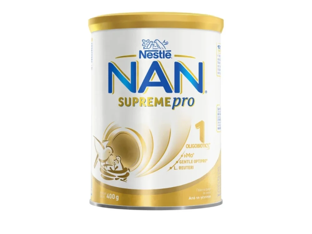 Nestle Nan Supreme Pro 1 0m+ Γάλα σε Σκόνη, 400gr
