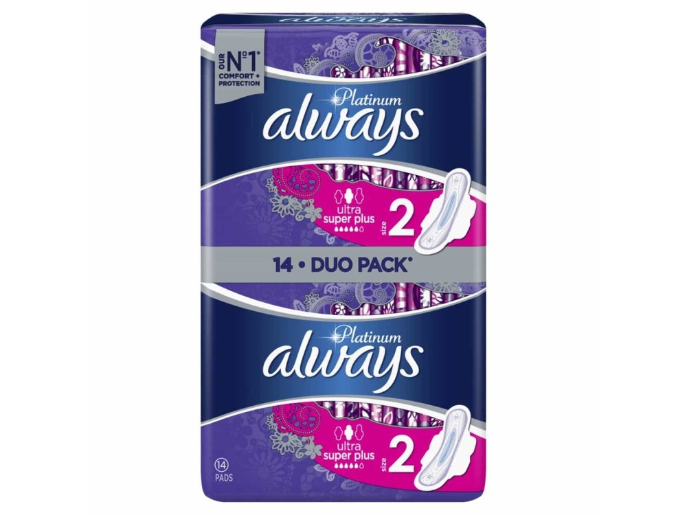Always Σερβιέτα Platinum Ultra Long Plus 14 Τεμαχίων vp