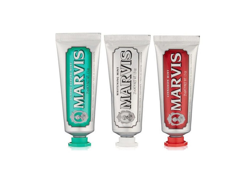Marvis Toothpaste Travel with Flavour Box Οδοντόκρεμες Σε 3 Γεύσεις, 3x25ml