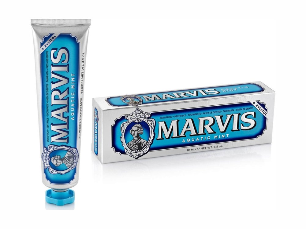 Marvis Aquatic Mint Toothpaste, Οδοντόκρεμα με Γεύση Μέντα, 85ml