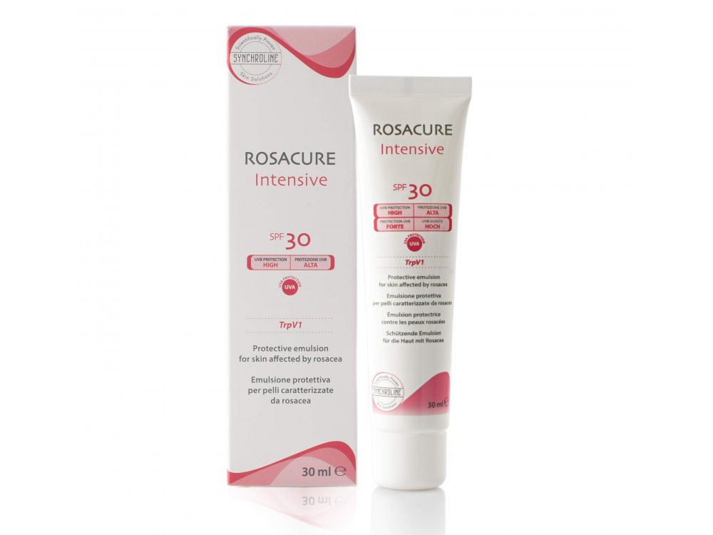 Synchroline Rosacure Intensive Spf 30, Προστατευτική, ενυδατική και καταπραϋντική κρέμα, 30ml