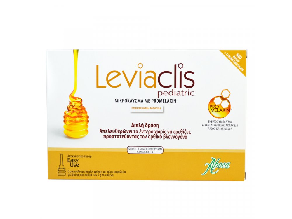 ABOCA LEVIACLIS PEDIATRIC MICROENEMA 6 x 5 g MD IIb