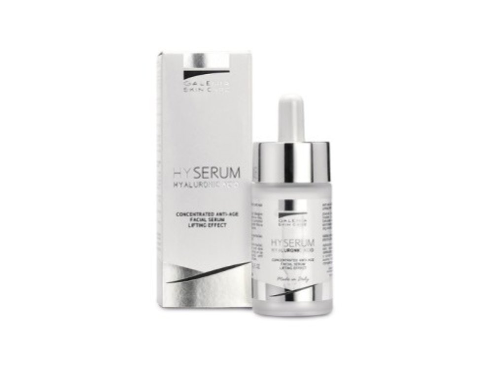 Galenia HY Serum Anti-Age Serum Αντιγηραντικός Ορός Προσώπου με Υαλουρονικό Οξύ, 30ml