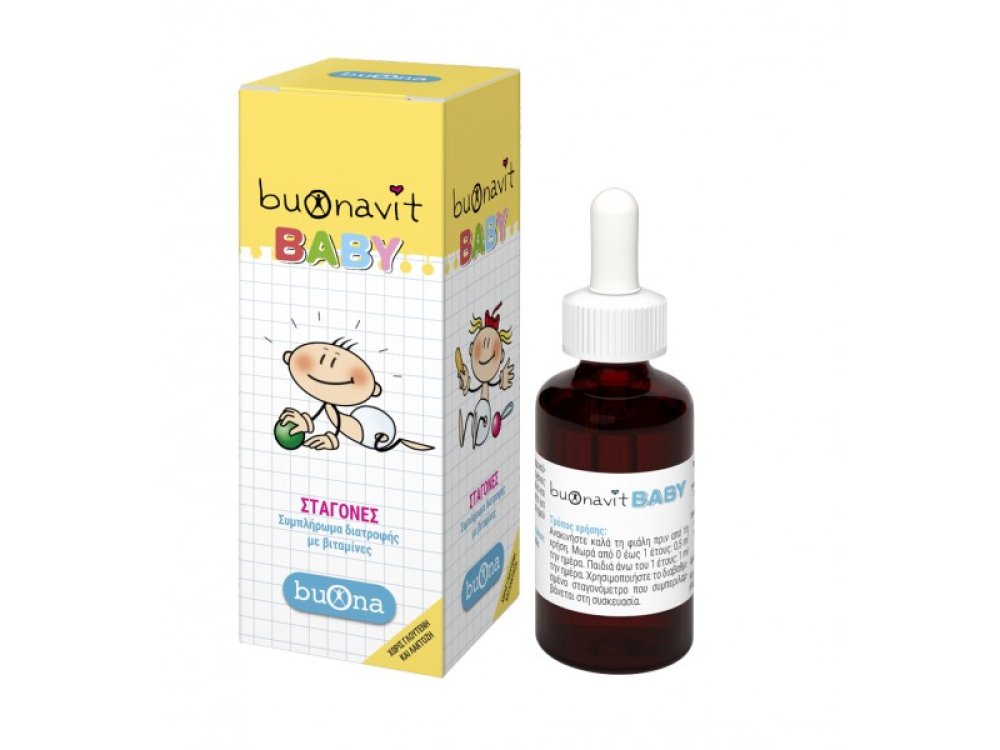 Buona Buonavit Baby, Πολυβιταμινούχο Συμπλήρωμα Διατροφής για Βρέφη & Παιδιά, 20ml