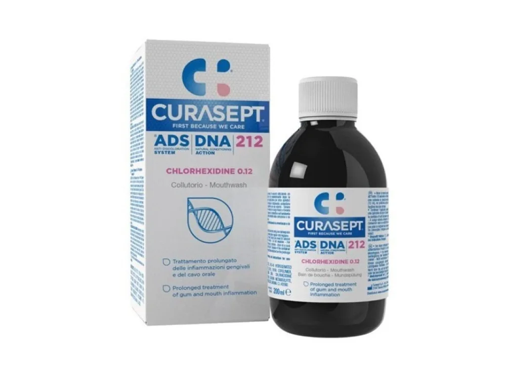 CURASEPT ADS 212 Chlorhexidine 0.12 Στοματικό Διάλυμα, 200ml