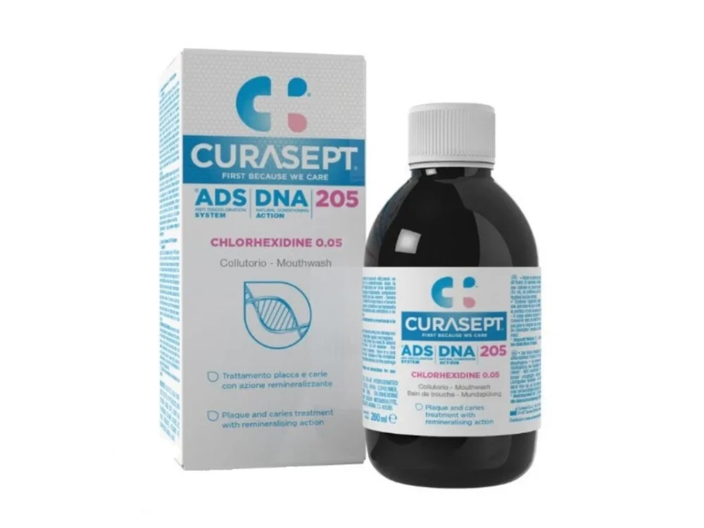 CURASEPT ADS DNA 205 Chlorhexidine 0.05% & Fluoride 0.05%, Στοματικό Διάλυμα, 200ml