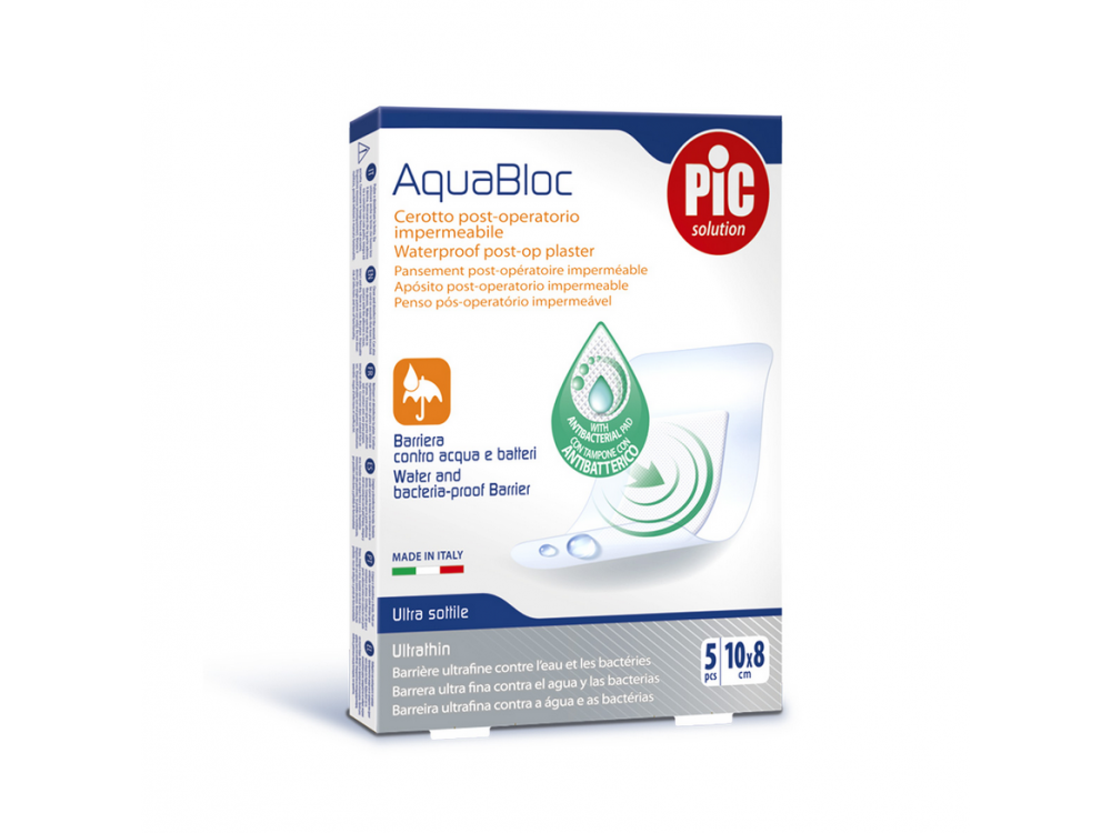 PIC AQUABLOC 5 PCS - 10CMX8CM R18