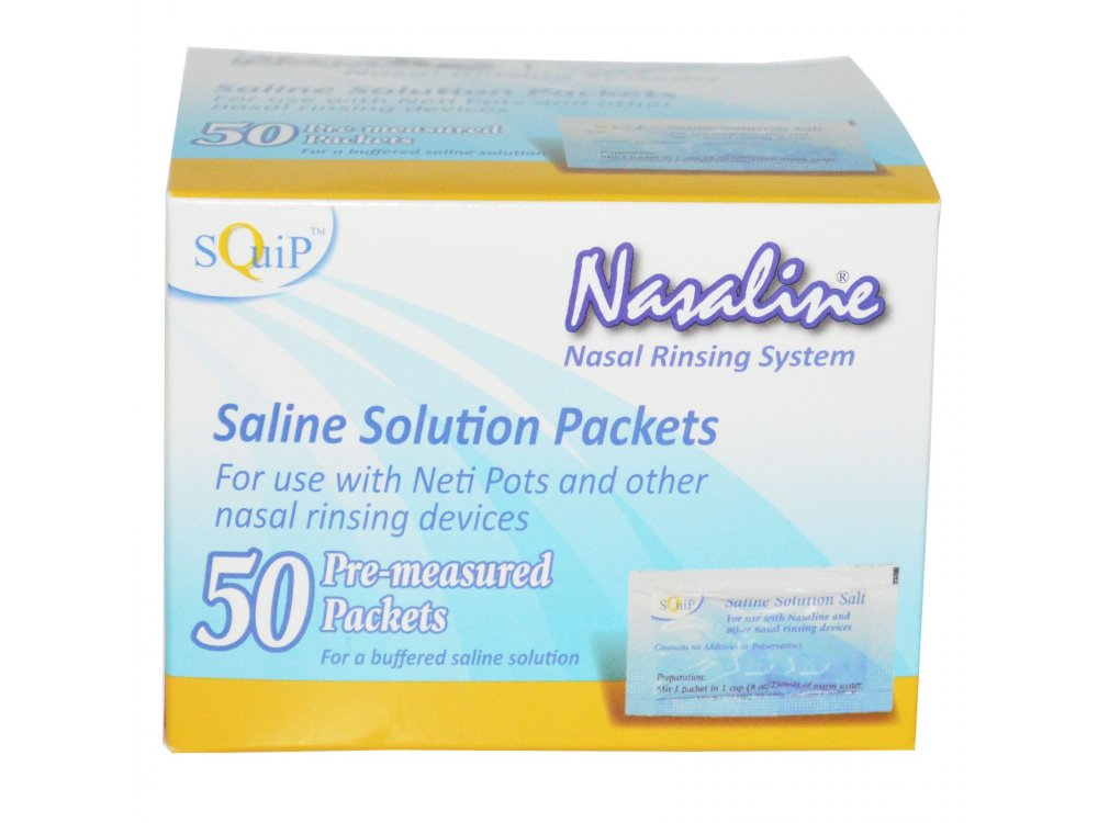 NASALINE Αλάτι Ρινικών Πλύσεων Χ 50 Φακελάκια