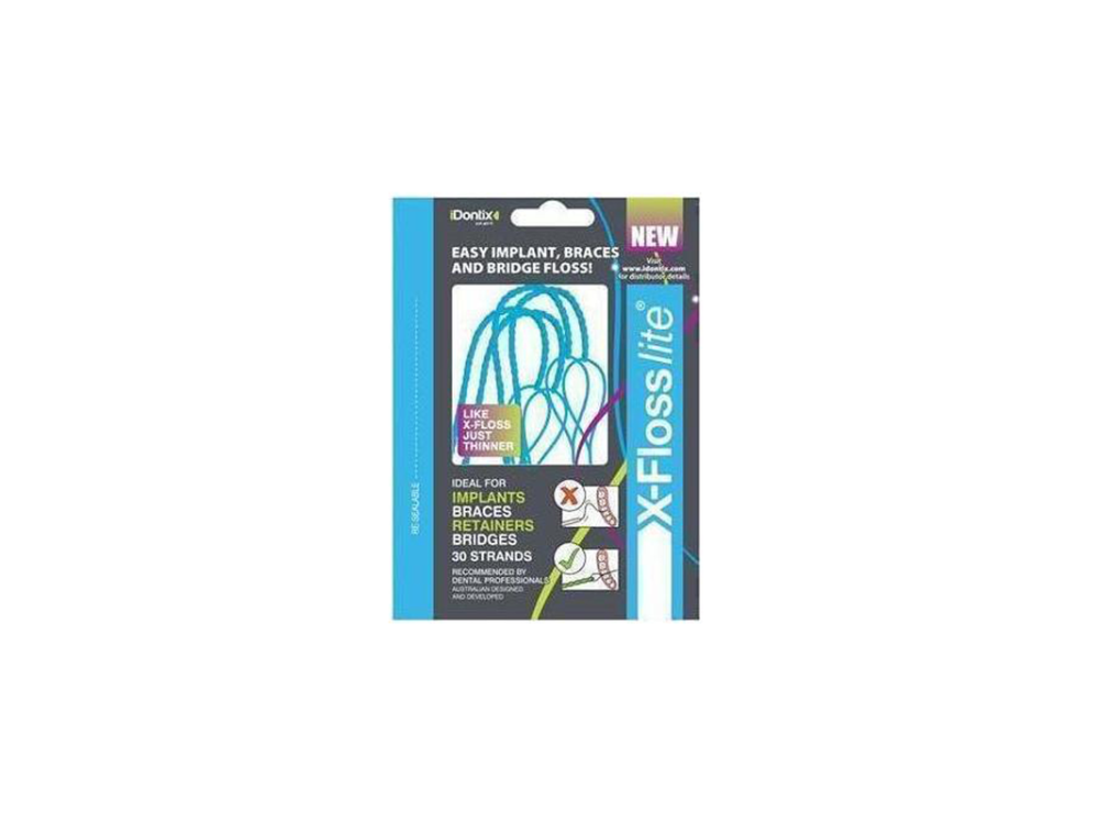 Gum IDontix X-Floss Lite, Οδοντικά Νήματα, 30τμχ