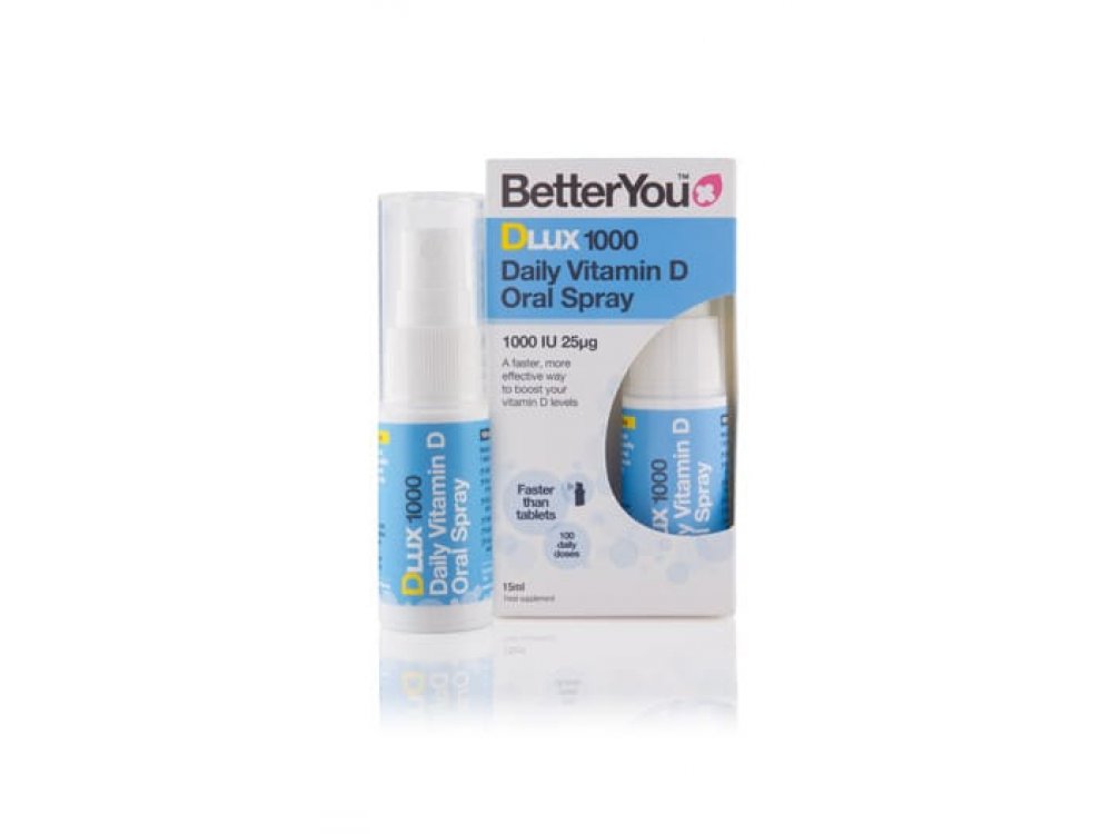 BetterYou DLux 1000 Vitamin D Daily Oral Spray 15ml