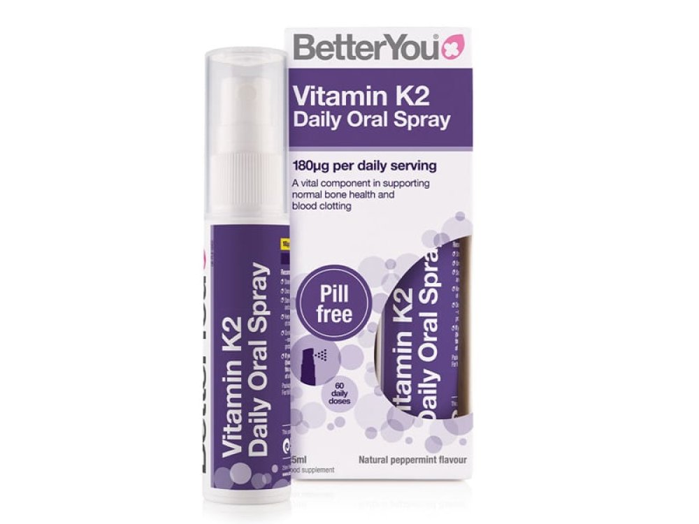 BetterYou Vitamin K2 Daily Oral Spray, Βιταμίνη K2 σε Σπρέι, 25ml