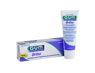 Gum Ortho Toothpaste, Ορθοδοντική Οδοντόπαστα κατά της Τερηδόνας, 75ml
