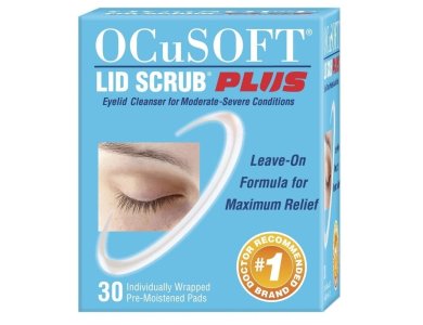 OcuSoft Eyelid Cleanser Pads, Εμποτισμένα Πανάκια Καθαρισμού Βλεφάρων, 30pads