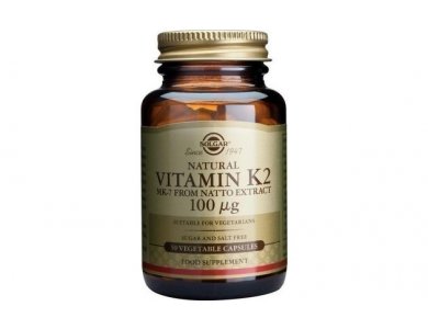Solgar Vitamin K2 100μg 50 Vegicaps