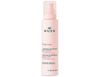 Nuxe Very Rose Creamy Make-up Remover Milk Γαλάκτωμα Ντεμακιγιάζ για Πρόσωπο & Μάτια, 200ml