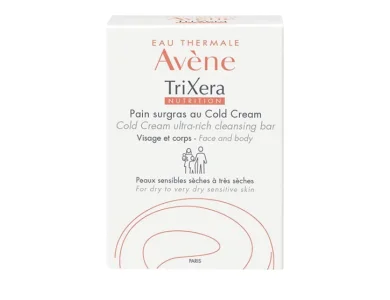 Avene Trixera Nutrition Pain Surgras Στερεή Πλάκα Καθαρισμού Πλούσια σε Cold Cream για Πρόσωπο & Σώμα, Ξηρό/Πολύ Ξηρό Δέρμα, 100gr
