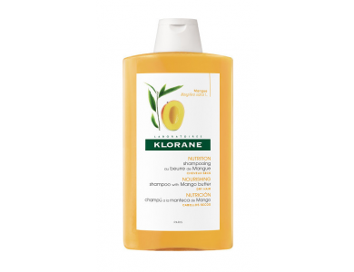 Klorane Shampoo Beurre de Mangue Σαμπουάν με Μάνγκο για Θρέψη & Αναδόμηση, 400ml