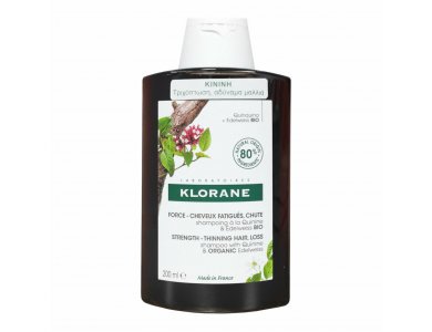Klorane Force Shampoo Anti Hair Loss With Quinine & Organic Edelweiss, 200ml