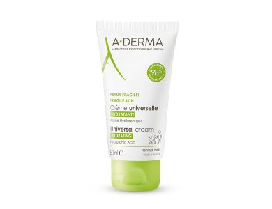 A-Derma Universal Moisturizing Cream Ενυδατική Κρέμα για Όλη την Οικογένεια για Πρόσωπο & Σώμα, 50ml