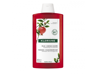 Klorane Radiance Colour Treated Hair Shampoo With Pomegranate, με Εκχύλισμα Ρόδι για Βαμμένα Μαλλιά, 400ml