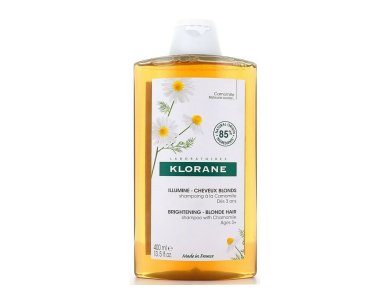 Klorane Camomille Shampoo, Σαμπουάν για Ξανθιές Ανταύγειες με Χαμομήλι, 400ml