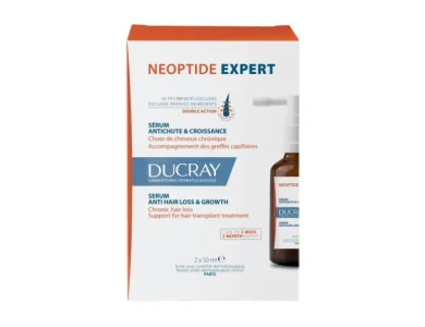 Ducray Neoptide Expert Ορός Κατά της Τριχόπτωσης για Άνδρες & Γυναίκες, 2x50ml