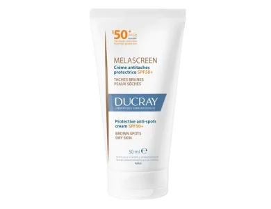 Ducray Melascreen Protective Anti-spot Cream SPF50+ Προστατευτική Κρέμα κατά των Κηλίδων για Ξηρό Δέρμα, 50ml