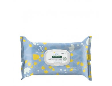 Klorane Promo Bebe Lingette Nettoyantes Douces 3x70τμχ 2+1 ΔΩΡΟ