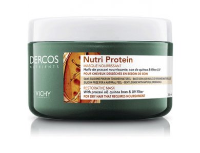Vichy Μάσκα Μαλλιών Dercos Nutri Protein Restorative για Επανόρθωση 250ml