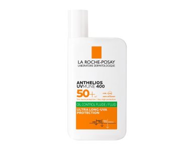 La Roche Posay Anthelios UVMUNE 400 Oil Control Fluid SPF50+ Αντηλιακή Κρέμα Προσώπου για Λιπαρό δέρμα, 50ml