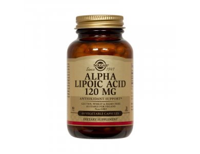 Solgar Alpha Lipoic Acid 120 mg 60 Veg.Caps