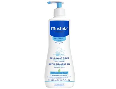 Mustela Gentle Cleansing Gel Βρεφικό-Παιδικό Τζελ Καθαρισμού για Σώμα και Μαλλιά 500ml