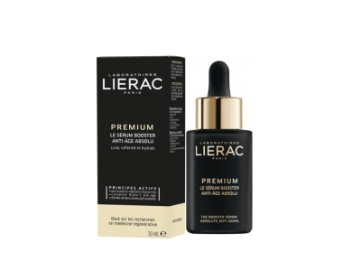Lierac Premium Booster-Serum, Ορός Απόλυτης Αντιγήρανσης για Λείανση, Σύσφιξη, Λάμψη και Ενυδάτωση, 30ml