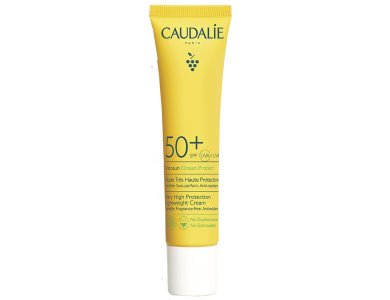 Caudalie Vinosun Ocean Protect Lightweight Cream Spf50+, Αντηλιακή Κρέμα Προσώπου-Λαιμού, Πολύ Υψηλής Προστασίας, 40ml