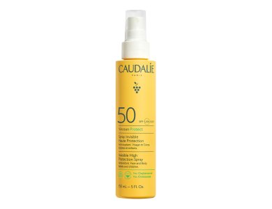 Caudalie Vinosun Protect Invisible High Protection Spray SPF50 Αντηλιακό Σπρέι για Πρόσωπο & Σώμα, 150ml