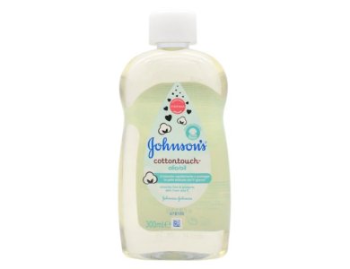 Johnson's Baby CottonTouch Oil, Ενυδατικό Λάδι με Εκχύλισμα Βαμβακιού, 300ml
