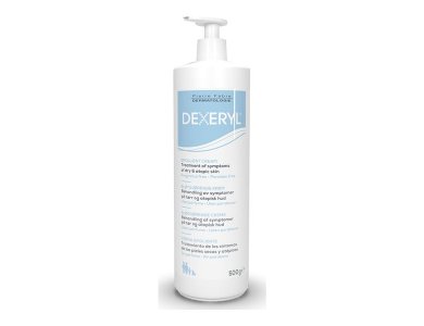 PIERRE FABRE Dexeryl Emollient Ενυδατική Κρέμα Σώματος για Ξηρές Επιδερμίδες, 500gr