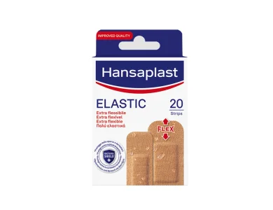 Hansaplast Elastic Επιθέματα για Πληγές Πολύ Ελαστικά, 20τεμ