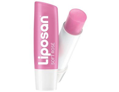 Liposan Soft Rose Caring Lip Balm Ενυδατικό Χειλιών για 24ωρη Ενυδάτωση, 4.8g