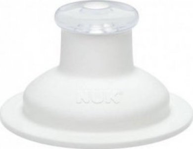 Nuk Push-Pull Καπάκι (10.255.252) Λευκό Σιλικόνης, 36m+ 1τμχ