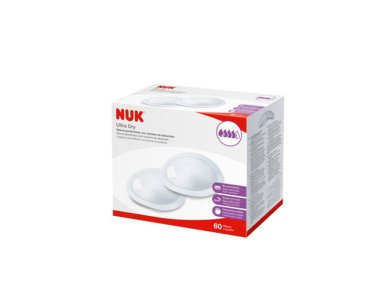 Nuk Ultra Dry Επιθέματα Στήθους, 60τεμ