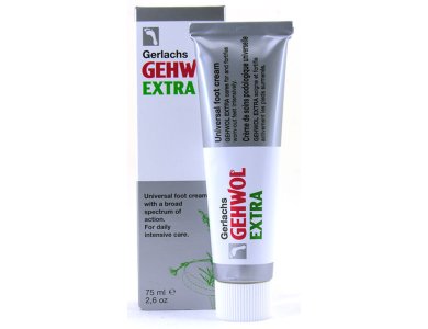 Gehwol Extra Cream, Κρέμα Περιποίησης Ποδιών, 75ml