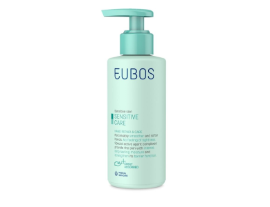 Eubos Sensitive Care Hand Repair & Care Cream, Κρέμα Χεριών για Ξηρά & Ταλαιπωρημένα Χέρια με Αντλία, 150ml